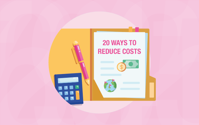 20 ways to reduce cost