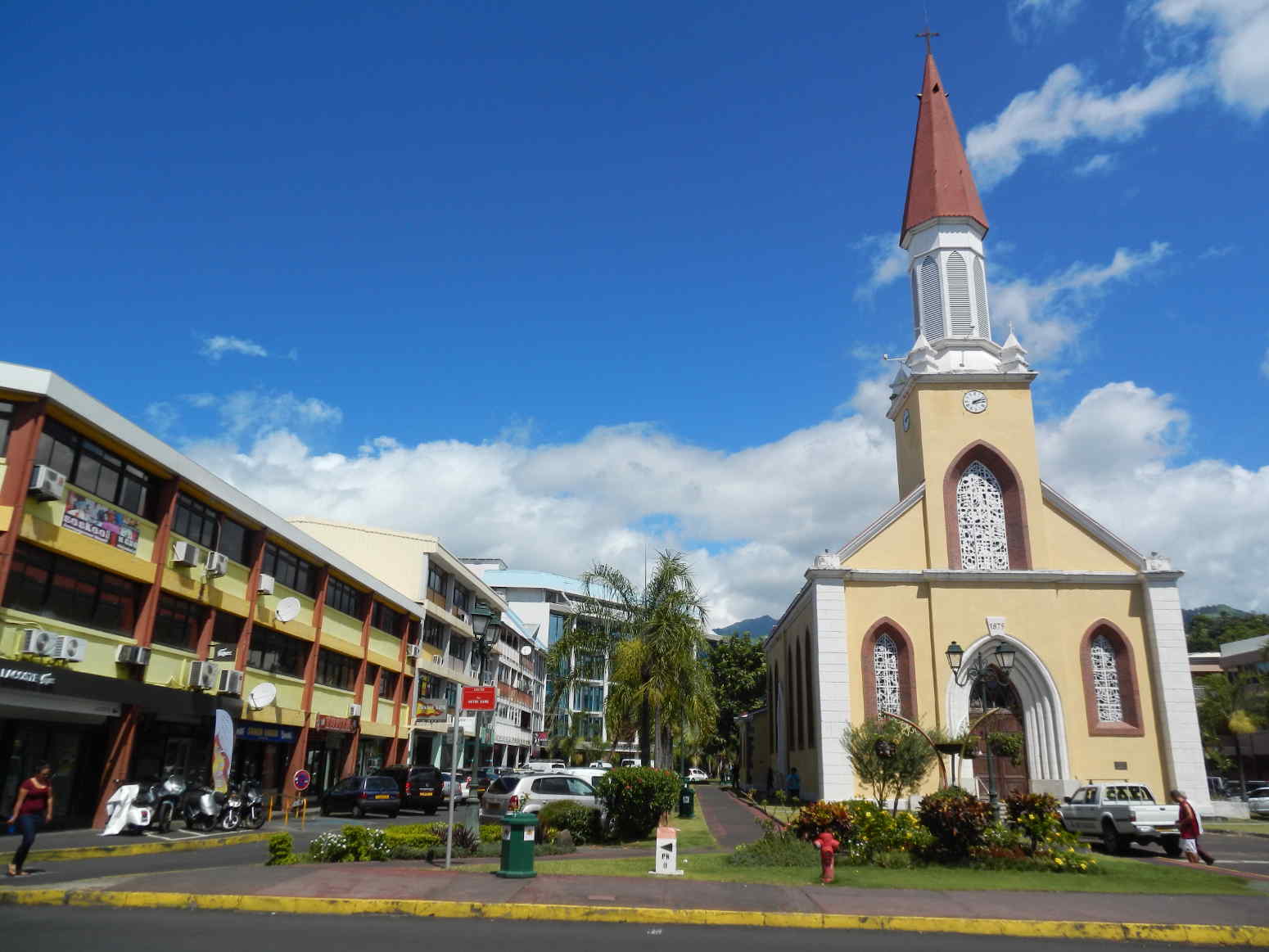 Church in the centre of Papeete
